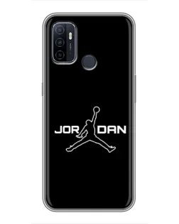 Чехол для OPPO A53 с картинкой «Nike Pink Swirl»