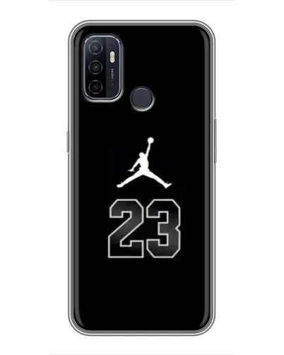 Чехол для OPPO A53 с картинкой «Jordan Flight 23»