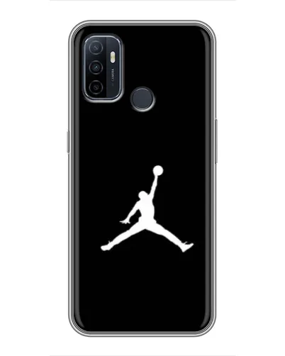 Чехол для OPPO A53 с картинкой «Jordan Silhouette»