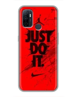 Чехол для OPPO A53 с картинкой «Nike Just Do It»