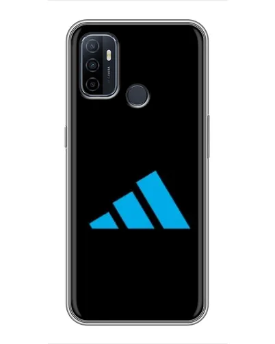 Чехол для OPPO A53 с картинкой «Adidas Cyan Logo»