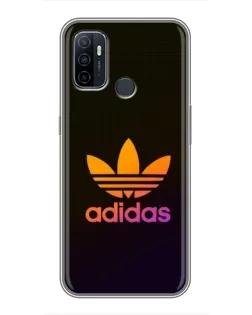 Чехол для OPPO A53 с картинкой «Градиент Adidas»