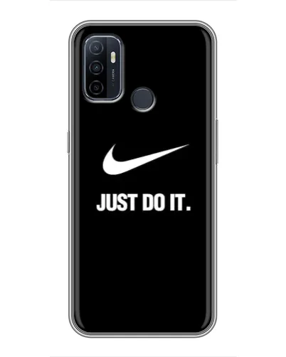 Чехол для OPPO A53 с картинкой «Классический принт Nike»