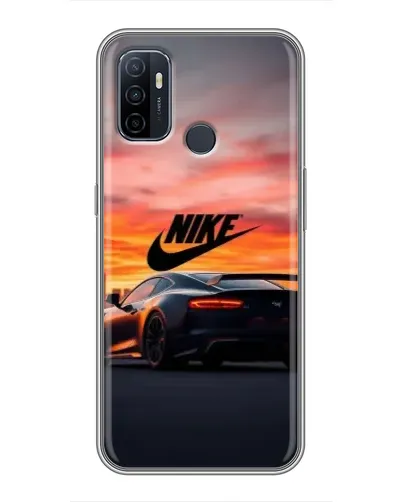 Чехол для OPPO A53 с картинкой «Nike и суперкар»