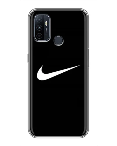Чехол для OPPO A53 с картинкой «Минималистический Найк» Чехол для OPPO A53 с картинкой «Минималистический Найк»
