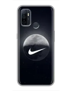 Чехол для OPPO A53 с картинкой «Nike в стиле граффити»