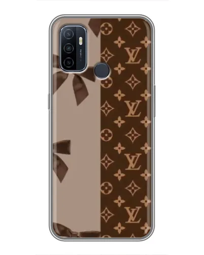 Чехол для OPPO A53 с картинкой «Louis Vuitton — банты»