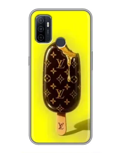 Чехол для OPPO A53 с картинкой «Мороженое от LV»