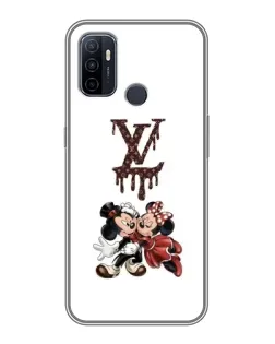 Чехол для OPPO A53 с картинкой «LV и Микки Маус»