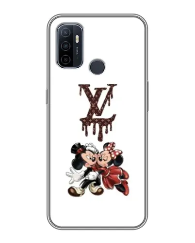 Чехол для OPPO A53 с картинкой «LV и Микки Маус»