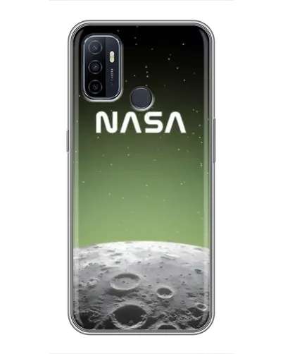 Чехол для OPPO A53 с картинкой «NASA — лунный градиент»
