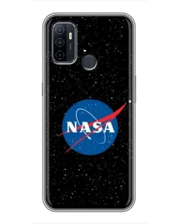 Чехол для OPPO A53 с картинкой «NASA — звездное небо»