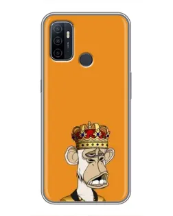 Чехол для OPPO A53 с картинкой «Золотая обезьяна Bored Ape»
