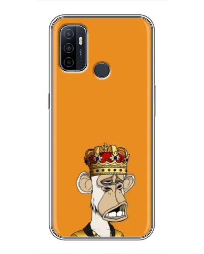 Чехол для OPPO A53 с картинкой «Золотая обезьяна Bored Ape»