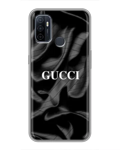 Чехол для OPPO A53 с картинкой «Gucci — шелковые волны» Чехол для OPPO A53 с картинкой «Gucci — шелковые волны»