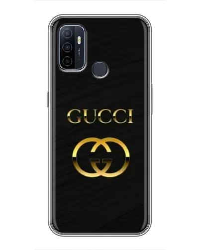 Чехол для OPPO A53 с картинкой «Золотой логотип Gucci» Чехол для OPPO A53 с картинкой «Золотой логотип Gucci»