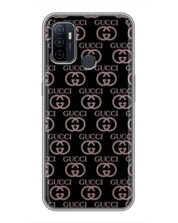 Чехол для OPPO A53 с картинкой «Классическая монограмма Gucci» Чехол для OPPO A53 с картинкой «Классическая монограмма Gucci»