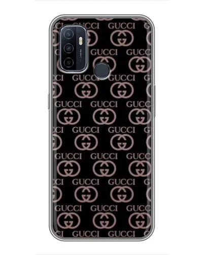 Чехол для OPPO A53 с картинкой «Классическая монограмма Gucci» Чехол для OPPO A53 с картинкой «Классическая монограмма Gucci»