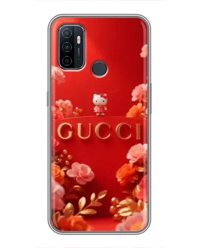 Чехол для OPPO A53 с картинкой «Gucci — золотой сад» Чехол для OPPO A53 с картинкой «Gucci — золотой сад»