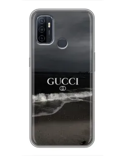 Чехол для OPPO A53 с картинкой «Gucci — морской прибой» Чехол для OPPO A53 с картинкой «Gucci — морской прибой»