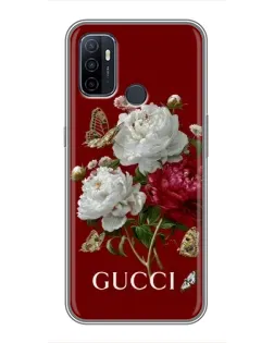 Чехол для OPPO A53 с картинкой «Gucci — сад» Чехол для OPPO A53 с картинкой «Gucci — сад»