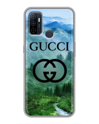 Чехол для OPPO A53 с картинкой «Gucci — горный пейзаж» Чехол для OPPO A53 с картинкой «Gucci — горный пейзаж»