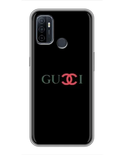 Чехол для OPPO A53 с картинкой «Gucci — красный градиент» Чехол для OPPO A53 с картинкой «Gucci — красный градиент»