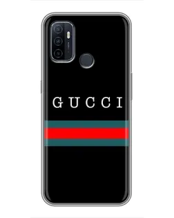Чехол для OPPO A53 с картинкой «Gucci — красный пояс» Чехол для OPPO A53 с картинкой «Gucci — красный пояс»