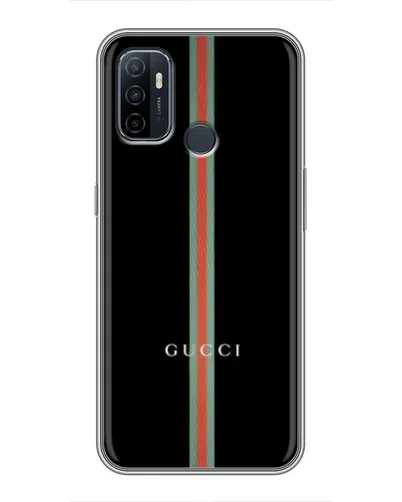 Чехол для OPPO A53 с картинкой «Gucci — строгая линия» Чехол для OPPO A53 с картинкой «Gucci — строгая линия»
