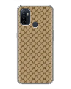 Чехол для OPPO A53 с картинкой «Gucci — классический беж» Чехол для OPPO A53 с картинкой «Gucci — классический беж»
