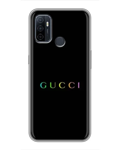 Чехол для OPPO A53 с картинкой «Gucci — неоновый минимализм» Чехол для OPPO A53 с картинкой «Gucci — неоновый минимализм»