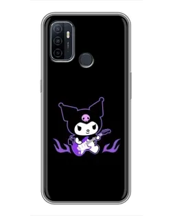 Чехол для OPPO A53 с картинкой «Электрическая Kuromi»