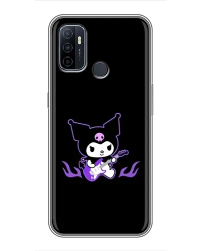 Чехол для OPPO A53 с картинкой «Электрическая Kuromi»