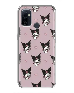 Чехол для OPPO A53 с картинкой «Kuromi — ночной сон»