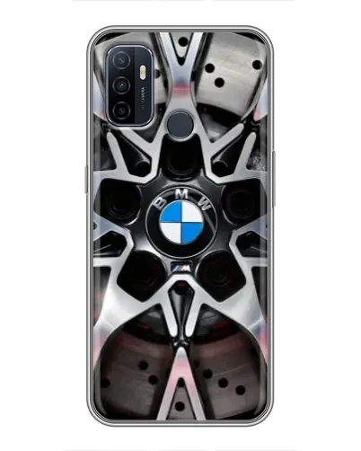 Чехол для OPPO A53 с картинкой «BMW — деталь диска»