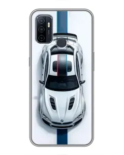 Чохол для OPPO A53 з картинкою «Вид зверху — BMW M»