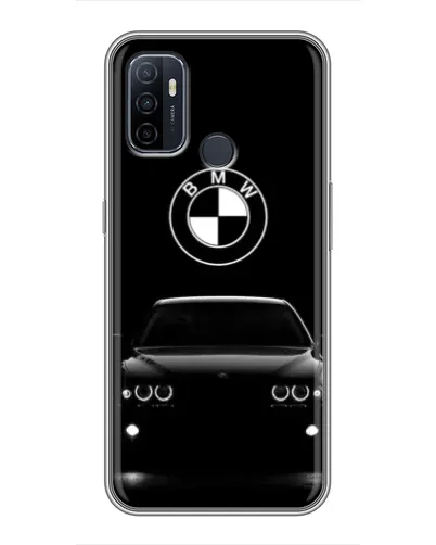 Чехол для OPPO A53 с картинкой «BMW — взгляд из темноты»