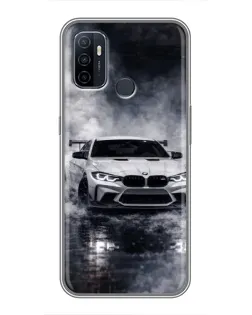 Чехол для OPPO A53 с картинкой «BMW сквозь туман» Чехол для OPPO A53 с картинкой «BMW сквозь туман»