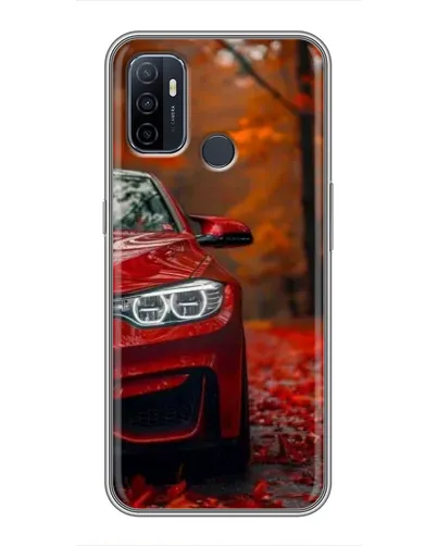 Чехол для OPPO A53 с картинкой «Осенняя BMW M4»