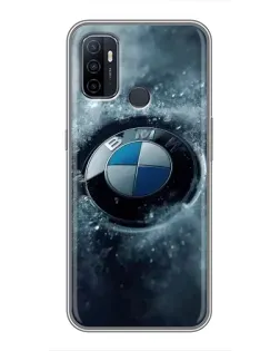 Чехол для OPPO A53 с картинкой «Логотип BMW — лед» Чехол для OPPO A53 с картинкой «Логотип BMW — лед»