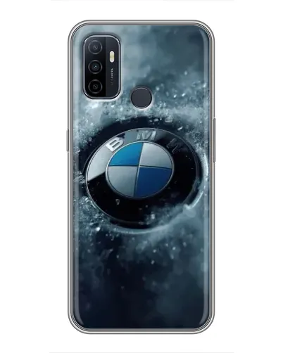 Чехол для OPPO A53 с картинкой «Логотип BMW — лед» Чехол для OPPO A53 с картинкой «Логотип BMW — лед»