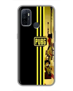 Чехол для OPPO A53 с картинкой «PUBG — камуфляжный шлем»