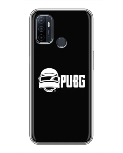 Чехол для OPPO A53 с картинкой «PUBG — классический лого»