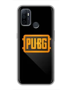 Чехол для OPPO A53 с картинкой «PUBG — рамка лого» Чехол для OPPO A53 с картинкой «PUBG — рамка лого»