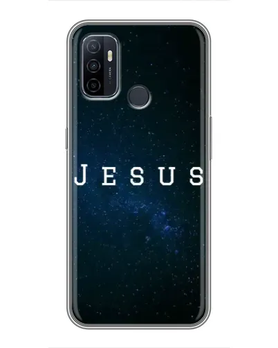 Чехол для OPPO A53 с картинкой «Звездное небо Jesus»