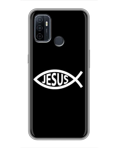 Чехол для OPPO A53 с картинкой «Классический Jesus»