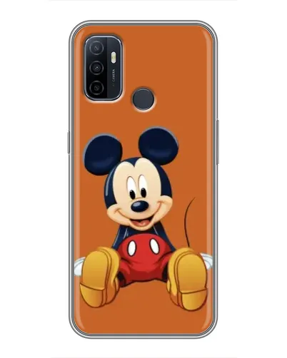 Чехол для OPPO A53 с картинкой «Микки отдыхает»