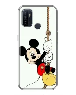 Чехол для OPPO A53 с картинкой «Mickey на канате»