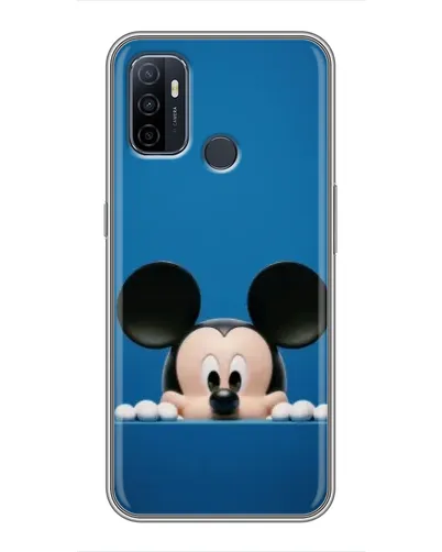 Чехол для OPPO A53 с картинкой «Микки выглядывает»