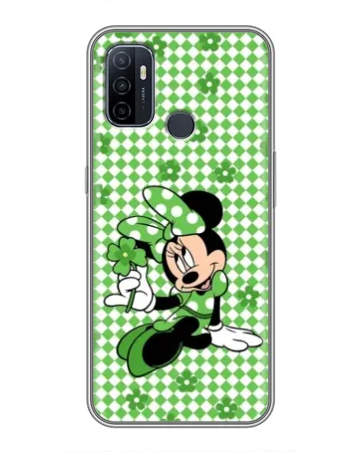 Чехол для OPPO A53 с картинкой «Mickey в клетку»